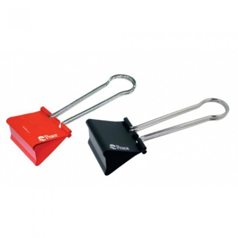 [PEACE] Double Binder Clips Extra-Large (Jumbo) 60mm | 2 Clips per Pack | High-Carbon Special Steel | Industrial-Strength Grip | Made in Korea